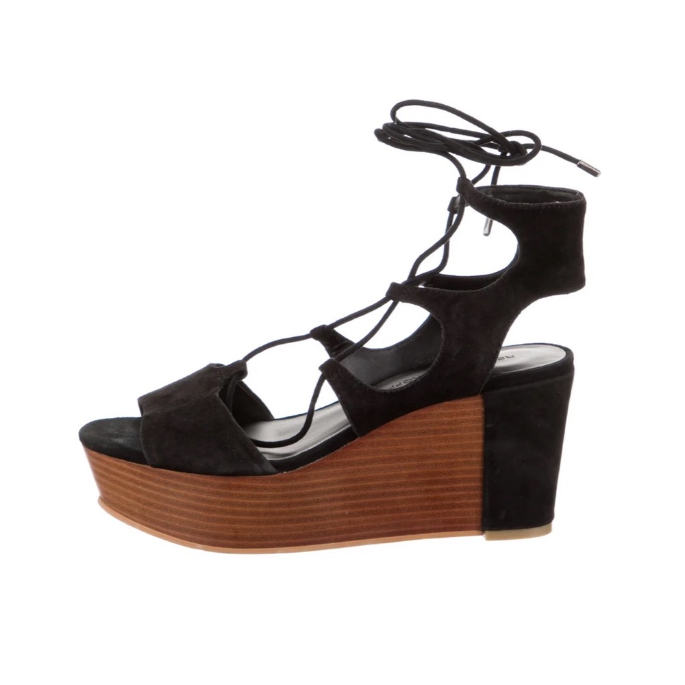 Rebecca Minkoff tie up platform shoes